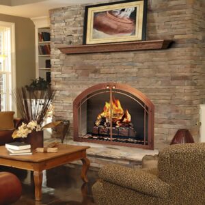 ventless gas fireplace