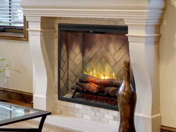 Built in Fireplace