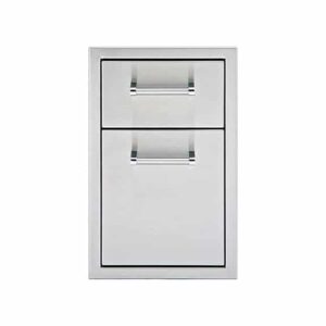 13 inch double storage drawers