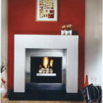 Allison mantel with polished fillers