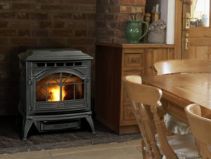 Castile pellet stove