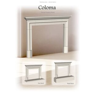 Coloma mantel