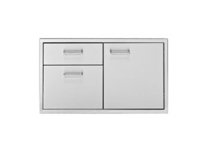 Door two or three drawer combo