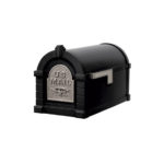 Eagle keystone black satin nickel