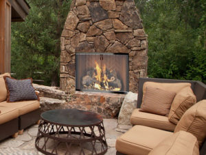 Outdoor Fireplace