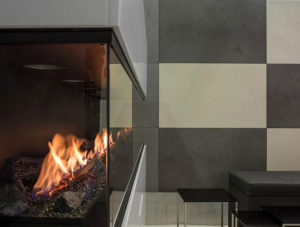 Fla3xlsuite ethanol fireplace insert with logs zoom