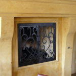 La spigia fireplace mantel