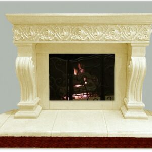 Lia fireplace mantel