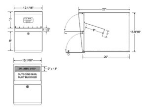Light duty letter locker specs