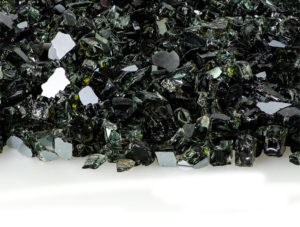 Midnight black reflective