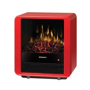 Mini cube electric stove encino fireplace shop