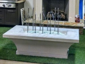 Mount shasta linear fire table