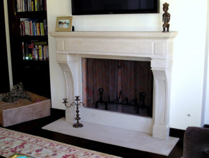 Nicolette fireplace mantel