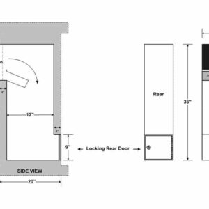 Security chute for manchester doors specs