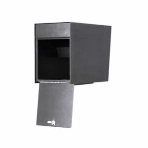 Standard letter locker rear access