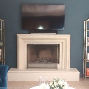 Surround fireplace mantel