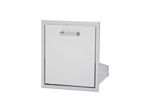 Trash lp tank drawer