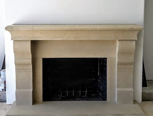 Tuscan fireplace mantel