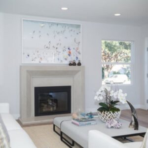 Winne fireplace mantel