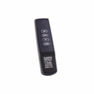 Wireless hand held remote for tsr only