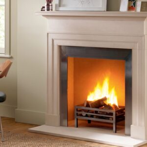 Contmpb encino fireplace