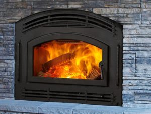 Pioneer II wood fireplace