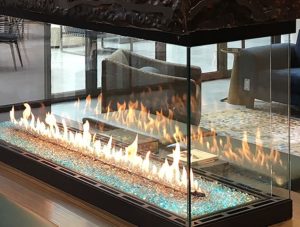 FOUNDATION PIER GAS FIREPLACES