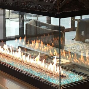 FOUNDATION PIER GAS FIREPLACES