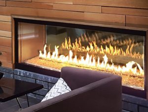 SEE THROUGH GAS FIREPLACES