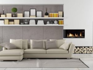 Flare Left Corner Modern Fireplace1