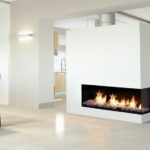 Right Corner Fireplace