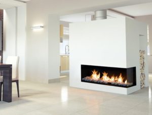 Right Corner Fireplace