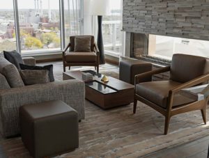 See Through Modern Linear Fireplace2