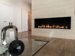 Front Face Moder Fireplace