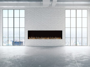 Front Facing Modern Fireplace