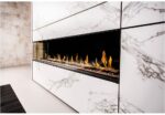 LC100 Modern Left Corner Linear Fireplace