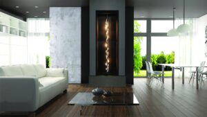Galaxy Unique Shape gas Fireplace