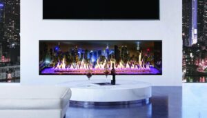 Single Sided Gas Fireplace
