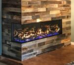 Left Corner Fireplace