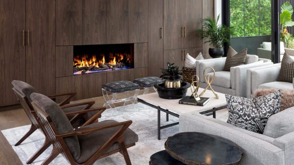 Single Sided Gas Fireplace
