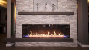 Single Sided Gas Fireplaces
