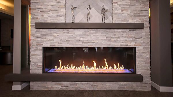 Single Sided Gas Fireplaces