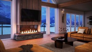 Galaxy Bay Fireplace