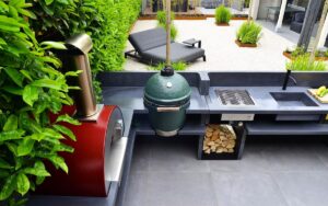 outdoor garden refractory oven floor and stainless steel dome 1200x750 2