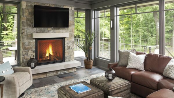 true Gas Fireplace