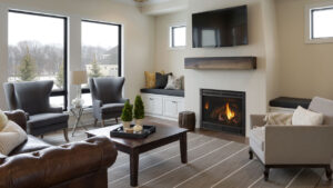 3 8000 Series gas fireplace 2