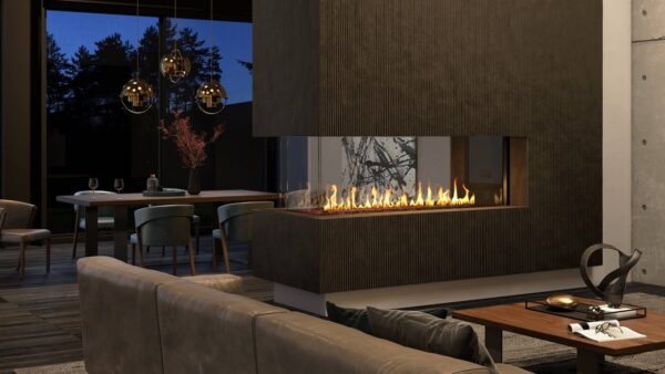 Elegance Custom Gas Fireplace
