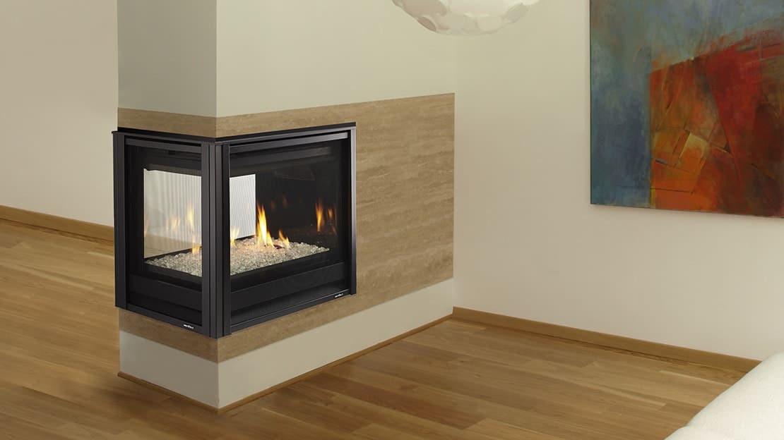 See-Through Gas Fireplaces, See-Through Gas Fireplaces, Encino Fireplace Shop