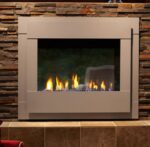 Twilight Modern see through gas fireplace