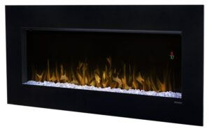 Wall mount electric fireplace